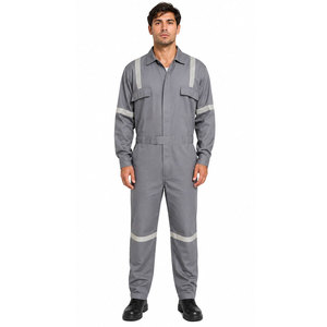 Combinaison de travail de sécurité / Vêtement de travail avec bandes réfléchissantes / Combinaison de sécurité pour hommes la plus vendue pour les travaux de construction - Product Image 2