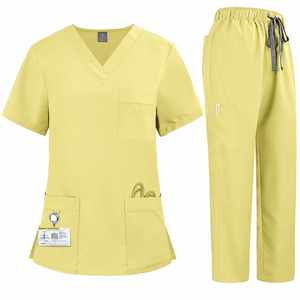 OEM High Quality Custom New Manufacturers Men Nurse <b>Doctors</b> <b>Sets</b> Scrub Designer Women Uniform Wholesale Medical Scrubs - Product Image 5