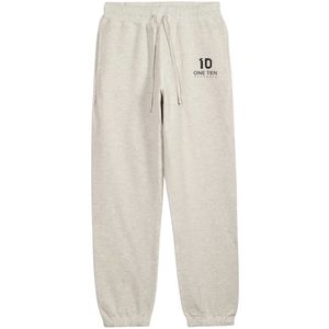 Pantalones Deportivos Clásicos para Hombre Heather Oetmeal, Mezcla de Forro Polar, Ecológicos, Transpirables, Ligeros, para Invierno, Cintura Elástica con Cordón - Product Image 2