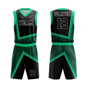 Uniforme de Baloncesto Unisex de Alto Rendimiento, Talla Grande, 100% Poliéster, Tela Suave, Último Diseño - Product Image 1