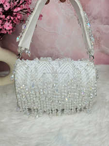 Embrayages perlés luxueux Portefeuilles design faits à la main Broderie exquise sac à main de soirée PAR ARTISANAT DE LUXE à PAS CHER PRIX - Product Image 4