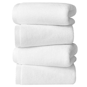 Toallas de Playa de Algodón Blanco, Color Sólido, Secado Rápido, Rectangulares, Estilo Moderno, para Uso en Todas las Estaciones, para Adultos - Product Image 5