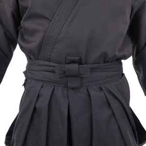 Wholesale High Quality Custom Martial Arts Ninja Uniform Quick Dry Breathable Adjustable Waist Belts Ninja Suit For Unisex - Product Image 3