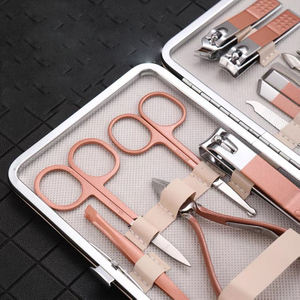 Top Selling Manicure <b>Pedicure</b> <b>Set</b> High Quality Custom Made Stainless Steel Lightweight Manicure Kit With Customized Packaging - Product Image 3