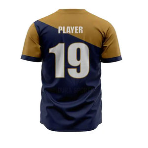 Vêtements de sport, couleur et design personnalisés, uniforme de baseball, vêtements d'équipe, nouvelle arrivée, vente chaude, uniforme de baseball respirant - Product Image 5