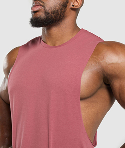 Camiseta sin mangas con cuello redondo para culturismo, chaleco de entrenamiento muscular, transpirable, de secado rápido, para fitness y deportes - Product Image 5