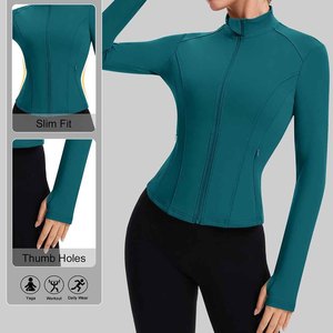 แจ็คเก็ตแทร็คใหม่ปี 2026 สำหรับผู้หญิง แฟชั่นทันสมัย เสื้อผ้ากีฬา สีพื้น ระบายอากาศได้ดี สำหรับผู้หญิง - Product Image 5