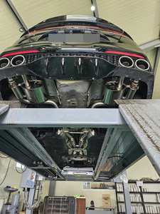 MAINTEC Nouveau Downpipe secondaire d'échappement haute performance en acier inoxydable 304 avec une épaisseur de 1,5 mm pour KIA Stinger 3.3T - Product Image 4