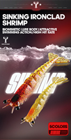 Leurre souple Takuma 11,5 cm 10 g Iron Armor Shrimp, leurre de pêche artificiel bionique en caoutchouc, yeux 3D, 5 couleurs pour la pêche en rivière