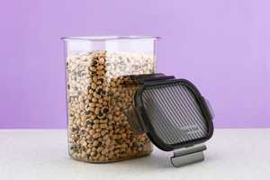 Zenara BPA-Free Borosilicate Glass Square Food Storage Containers Clip Lock Lid Leakproof <b>Large</b> Capacity Portable Kitchen - Product Image 5