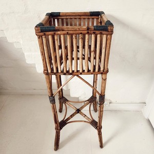 Support à fleurs de mariage artisanal en rotin, présentoir pour plantes, porte-pot, support pour plantes vertes - Product Image 5