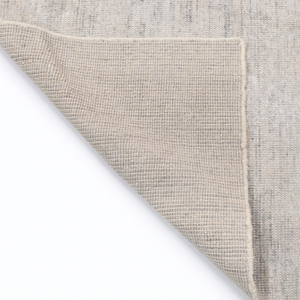DECORDEC Tapis épais moderne en laine texturée gris clair ivoire, antidérapant, écologique, pour salon, hôtel, villa - Product Image 5
