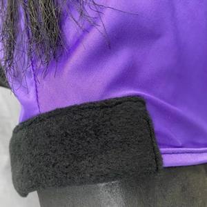 Máscara antimoscas para caballos con protección para las orejas, de malla elástica transpirable, con protección contra mosquitos y rayos UV para uso ecuestre. - Product Image 3