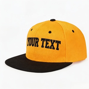 Casquette de baseball structurée en polyester unie, réglable, avec logo imprimé et broderie personnalisée, et visière sandwich - Product Image 3