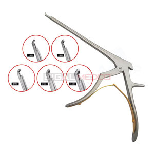 Kerrison Rongeurs de Acero Inoxidable Alemán, Manuales, 20cm, con Corte Ascendente de 40 Grados, Instrumentos Quirúrgicos para Corte Óseo Ortopédico de Columna Vertebral - Product Image 5