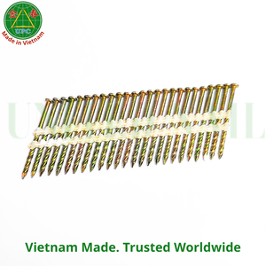 Clavos para estructuras de 2-3/8 pulgadas para pistola neumática con vástago de anillo/tornillo para fabricación de palets |   Clavos en tiras de plástico - Product Image 2