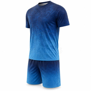 Conjunto de Uniforme de Fútbol Transpirable para Hombre, Jersey y Pantalones Cortos de Secado Rápido, Ideal para Juegos al Aire Libre, Prácticas y Partidos Competitivos - Product Image 3
