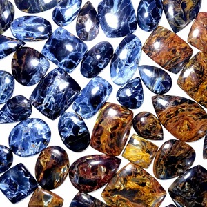 Suministro Directo de Fábrica: Piedra Preciosa Natural de Pietersita Suelta, Calidad de Diseñador, Piedra de Tormenta para Joyería Fina, Disponible para la Venta - Product Image 3