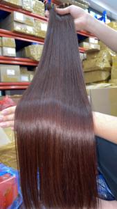 Doble hueso recto color clásico 100% cabello vietnamita crudo con precio de fábrica al por mayor extensión de cabello - Product Image 5