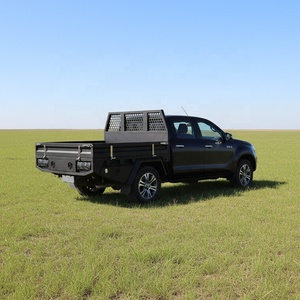 Plateau de benne personnalisé en aluminium 4x4 double cabine avec boîte latérale et protection anti-boue pour <span class=keywords><strong>Ford</strong></span> <span class=keywords><strong>Ranger</strong></span> 2009 double cabine - Product Image 2