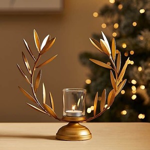 Exclusive Metal <b>Table</b> Decor Centerpiece Perfect For <b>Dining</b> Room Console <b>Table</b> And Luxury Event Decoration - Product Image 4