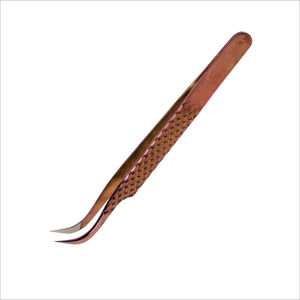 Pinzas Aplicadoras de Extensión de Pestañas en Oro Rosa Personalizadas - Product Image 5