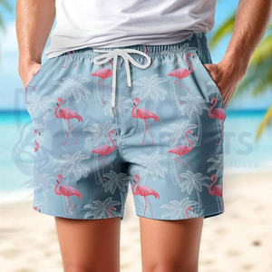 กางเกงขาสั้นผู้ชายสำหรับวิ่งในฤดูร้อน ดีไซน์พรีเมียม สวมใส่สบาย ระบายอากาศได้ดี เอวยางยืด  ขายดี  รับสั่งพิมพ์ลายได้ - Product Image 5