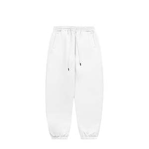 Pantalones Deportivos de Felpa de Algodón Grueso Personalizados al por Mayor, Pantalones Jogger de Pierna Recta para Hombre con Cintura Elástica - Product Image 5