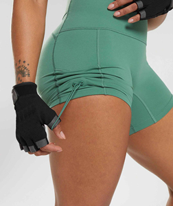 <b>Compression</b> Sport Fitness Yoga Gym <b>Shorts</b> for <b>Women</b>-Spandex/Polyester Wicking Quick Dry Anti-Bacterial Custom Logo with OEM - Product Image 2