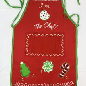 Alta calidad Tela impresa alta calidad nueva Navidad personalizable delantal Ind - Product Image 1