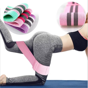 Banda Elástica para Cadera y Glúteos Razers Impex con Logotipo Personalizado, Alta Resistencia, Antideslizante, Cómoda, de Poliéster, para Yoga, Fitness y Gimnasio - Product Image 4