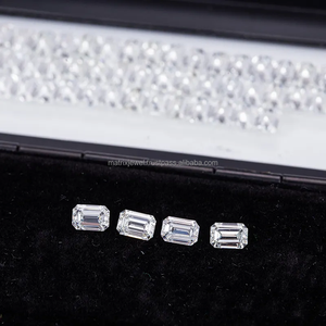 Diamante de corte esmeralda Cvd certificado Igi, Diamante cultivado en laboratorio de 1,22 quilates, Color blanco, 7x4mm, Diamante Suelto certificado IGI - Product Image 3