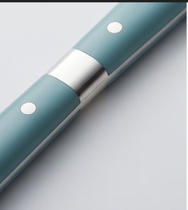 Ensemble de couverts minimalistes avec poignées turquoise, en acier inoxydable, compatibles lave-vaisselle, pour les occasions de repas et de mariage - Product Image 3