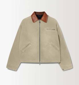 Chaqueta de Trabajo Vintage para Hombre, Personalizada con Logotipo Bordado, de Lona Transpirable y Resistente, al por Mayor - Product Image 6