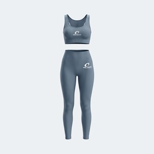 Wholesale Rate Top Manufacturer High Waist <b>Seamless</b> <b>Leggings</b> Racerback Sports Bra breathable Women Yoga Sets Solid Colors - Product Image 3