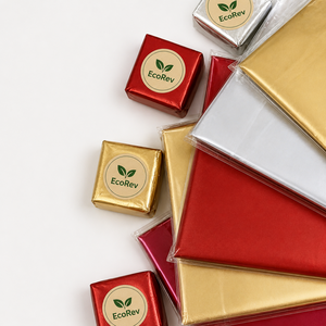 Papel de Aluminio Dorado Recubierto de Papel para Envolver Dulces y Chocolates de Grado Alimenticio en Oferta - Product Image 2