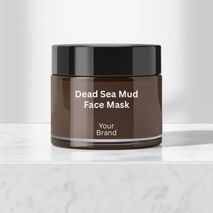 Masque facial à la boue de la Mer Morte, nettoyage en profondeur, riche en minéraux, détoxifiant, purifiant, hydratant, formule de qualité spa, marque privée - Product Image 5
