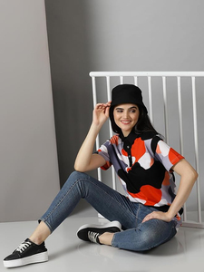 Chemise personnalisée de haute qualité avec logo, coupe ajustée, respirante, en coton et polyester, pour femme, imprimée sur mesure - Product Image 6