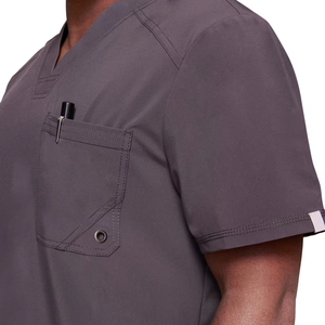 New Style Hot Selling Design Nurse Unisex Medical <b>Scrub</b> Uniform <b>Sets</b> Canvas Quick Dry Breathable Fashion <b>Scrubs</b> Customized Logo - Product Image 4