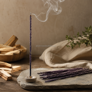 Premium Natural Dried Flower Incense <b>Sticks</b> with Eco-Friendly Included Incense Holders Indian Aromatherapy <b>Diffuser</b> for Burning - Product Image 5