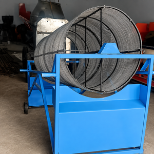 Trommel rotatif robuste bleu pour la séparation du sol, du gravier, du sable et de la pierre, et la transformation des matériaux de construction - Product Image 6