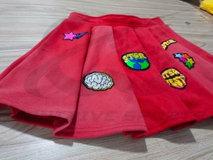 100% Pure Cotton Women Casual High Waisted <b>Skirt</b> Soft Fabric Stretch <b>Waist</b> Midi <b>Skirt</b> Vintage Flattering Fit Comfortable - Product Image 6