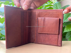 New Real Handmade Genuine Leather Men <b>Wallet</b> Stylish Ideal Size Real Genuine Leather Multi Uses Purse ATM <b>Card</b> <b>Holder</b> Men <b>Wallet</b> - Product Image 6