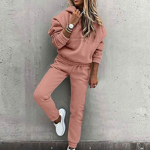 Chándal duradero para mujer, otoño invierno, con encaje estampado, cremallera lateral, diseño fresco y novedoso. - Product Image 4