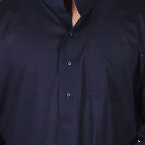 Jubbah Thobe décontracté pour homme avec logo personnalisé - Style africain, Dubaï, Oman, arabe, respirant, haute qualité, manches longues, longueur mi-mollet - Product Image 3