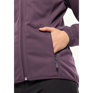 Chaqueta Softshell con Capucha de Primera Calidad, Diseño Impermeable y Cortavientos para Mujer, Chaqueta Softshell Transpirable para Mujer Directo de Fábrica - Product Image 6