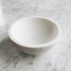 Octagon Marble Bowl Set Luxury Decorative Stone Serving Bowls Handmade Dining <b>Table</b> and <b>Vanity</b> Decor Accessory new look flower - Product Image 2