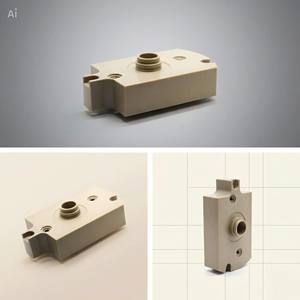 Mecanizado CNC de Polímeros Personalizados de Alta Precisión y Complejidad, Servicio OEM de Polímeros Personalizados de Alta Precisión en Tailandia - Product Image 1