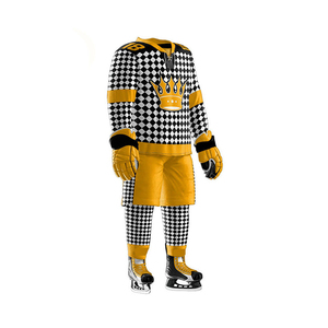 Tenue de hockey sur glace la plus vendue, confortable et performante, vêtements de sport d'équipe avec services de fournisseur OEM et étiquette privée, design moderne - Product Image 3