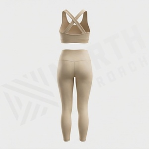 Conjunto Deportivo de Yoga sin Costuras de Nailon Estampado para Mujer, Ropa Deportiva, Sujetador Deportivo, Leggings, Traje Deportivo para Gimnasio, Fitness y Atletismo - Product Image 2